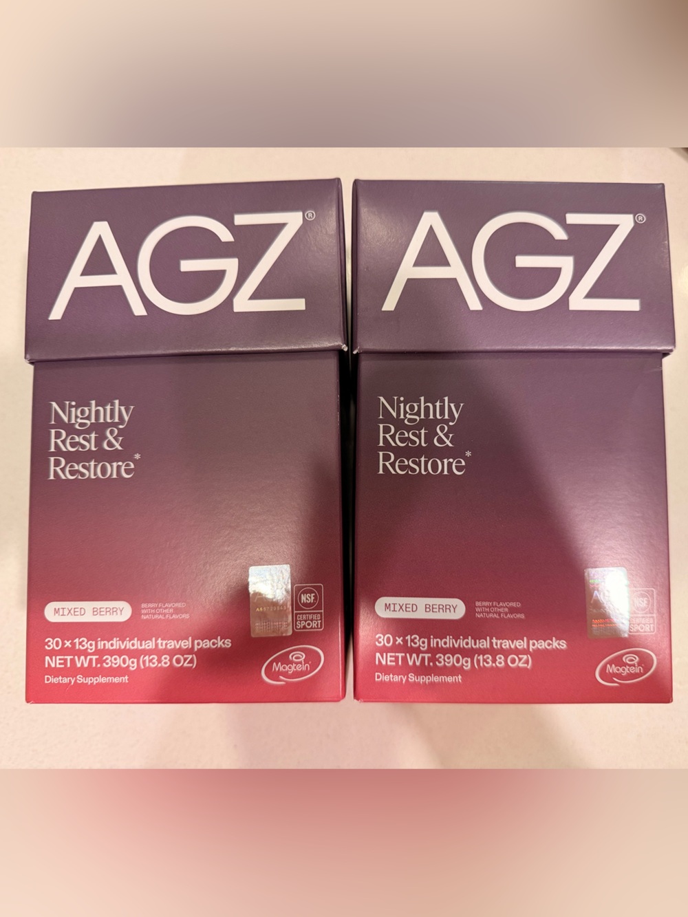 AGZ nightly sleep support